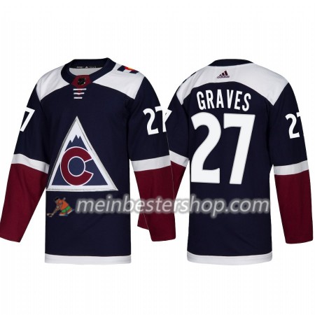 Colorado Avalanche Ryan Graves 27 Adidas 2018-2019 Alternate Trikot Authentic - Herren